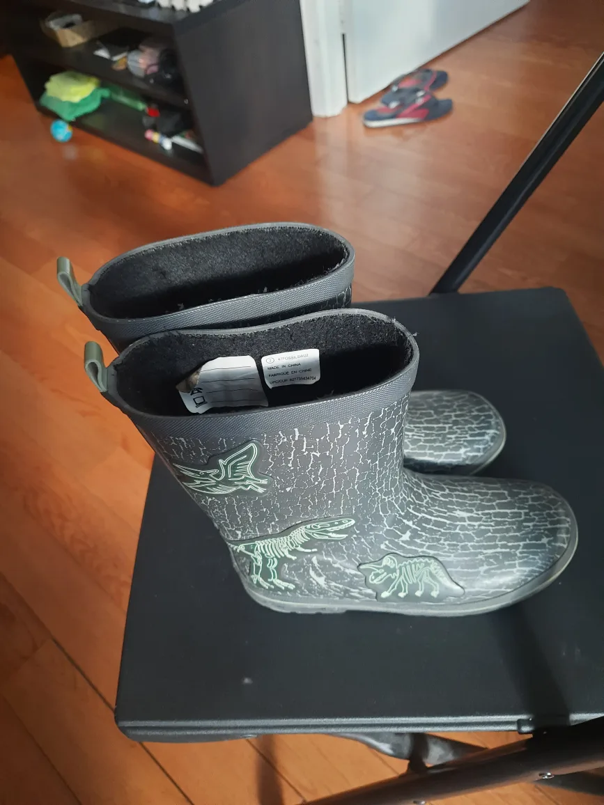 Dinosaur Rain Boots thumbnail