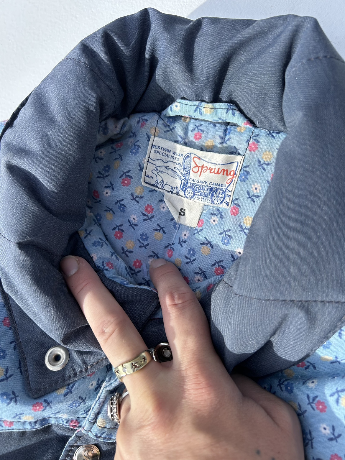 Vintage Sprung floral puffer vest - photo 4