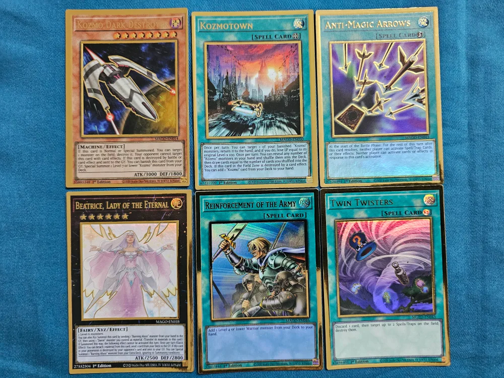 YUGIOH LOT#3- YGO CARDS FOR $20, OR LOT 1, 2 AND 3 FOR $40 image indicator(9)