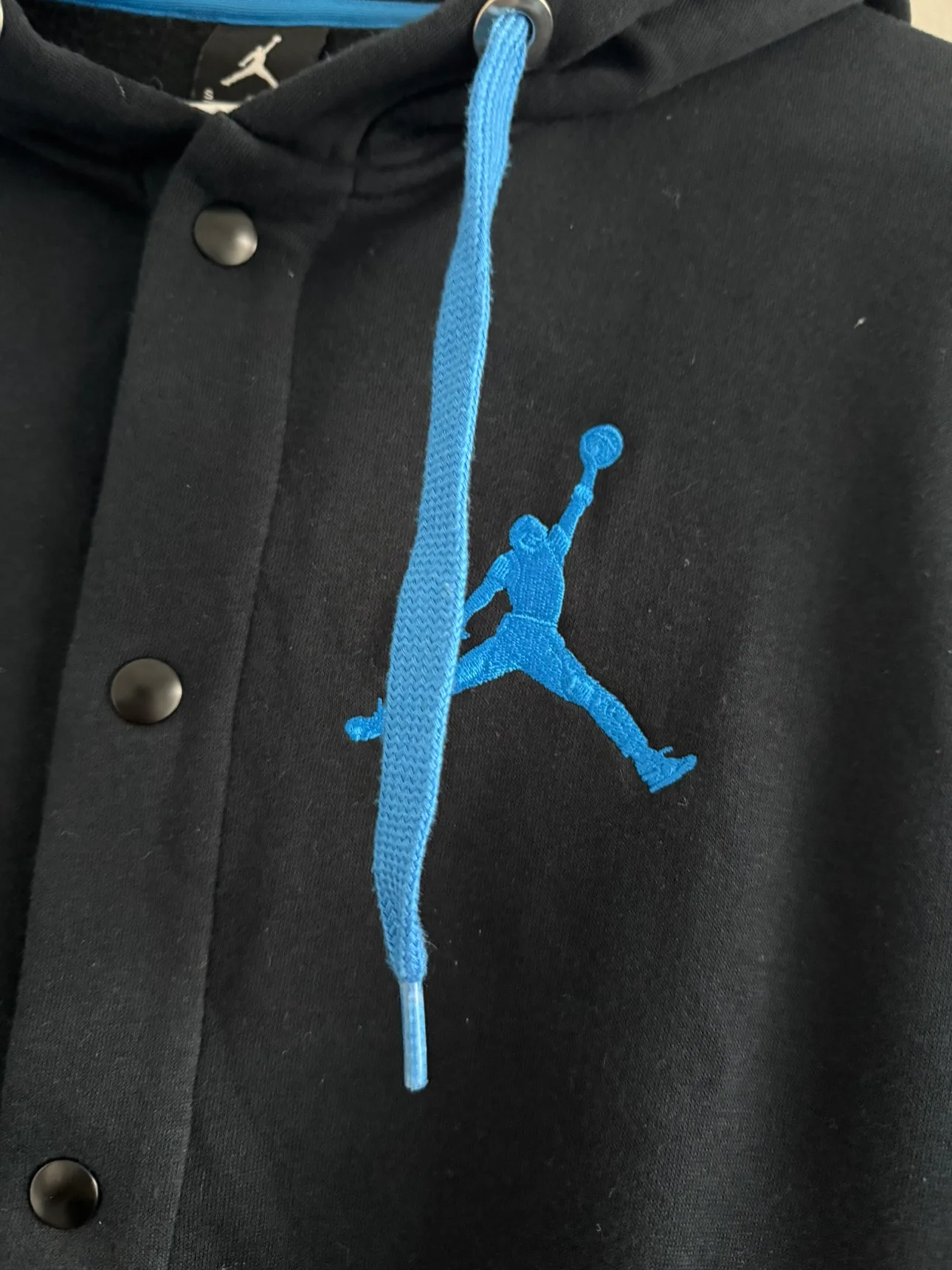 Jordan Brand Black and Blue Hoodie image indicator(2)