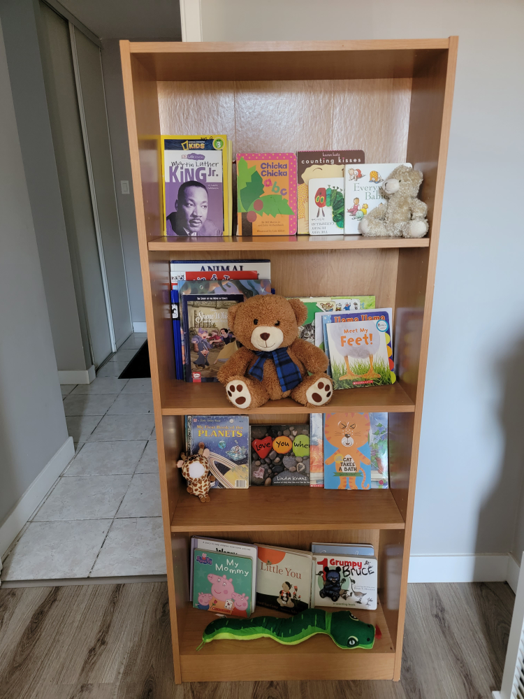 Wooden Bookshelf, cupboard - photo 2