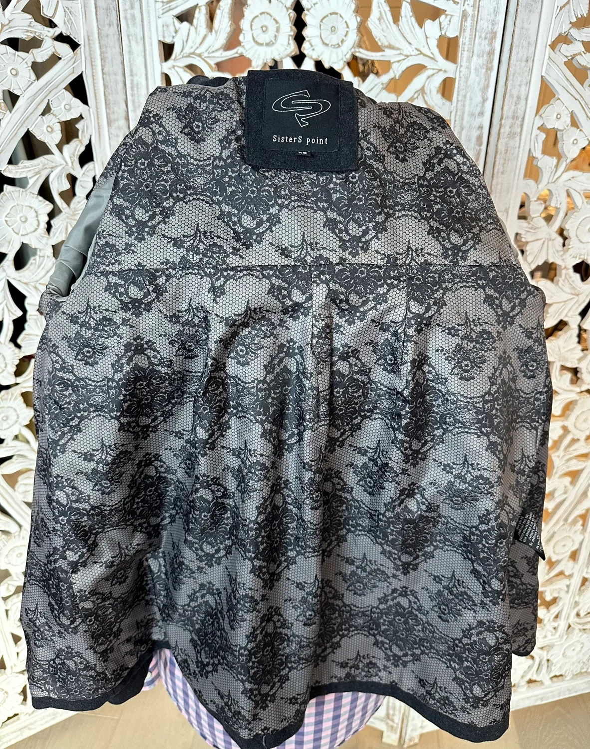 🧡 Peacoat Crop military Jacket XS S Double Breasted Flare Lady's image indicator(9)