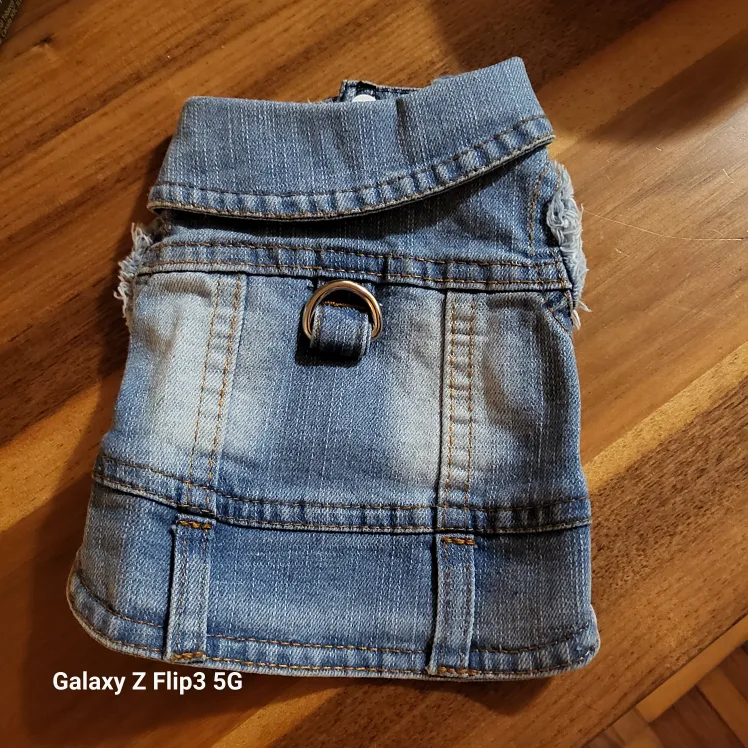 Dog Denim Vest #freecycle image indicator(2)