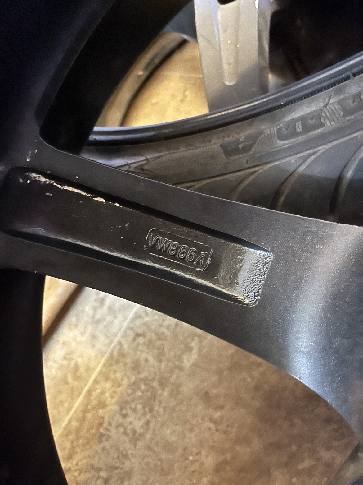 20" Black Rims with Tires 245/35 - photo 5