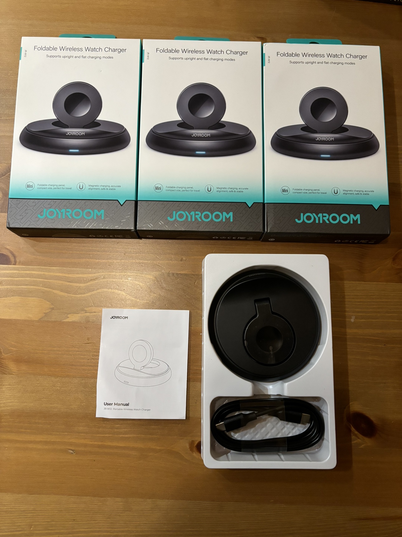 JOYROOM Foldable Wireless Watch Charger