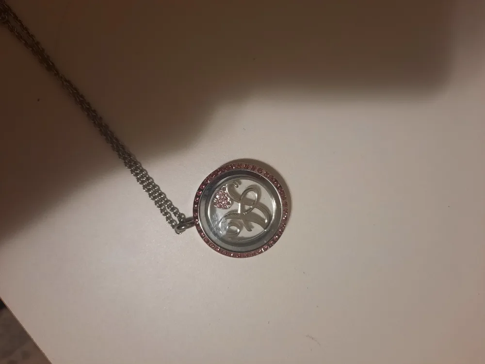 Silver Locket Necklace pick up only thumbnail