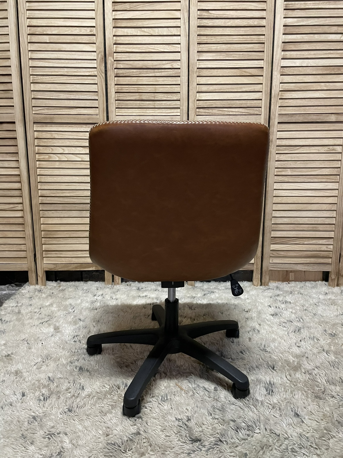 Brown Swivel Office Chair - photo 4