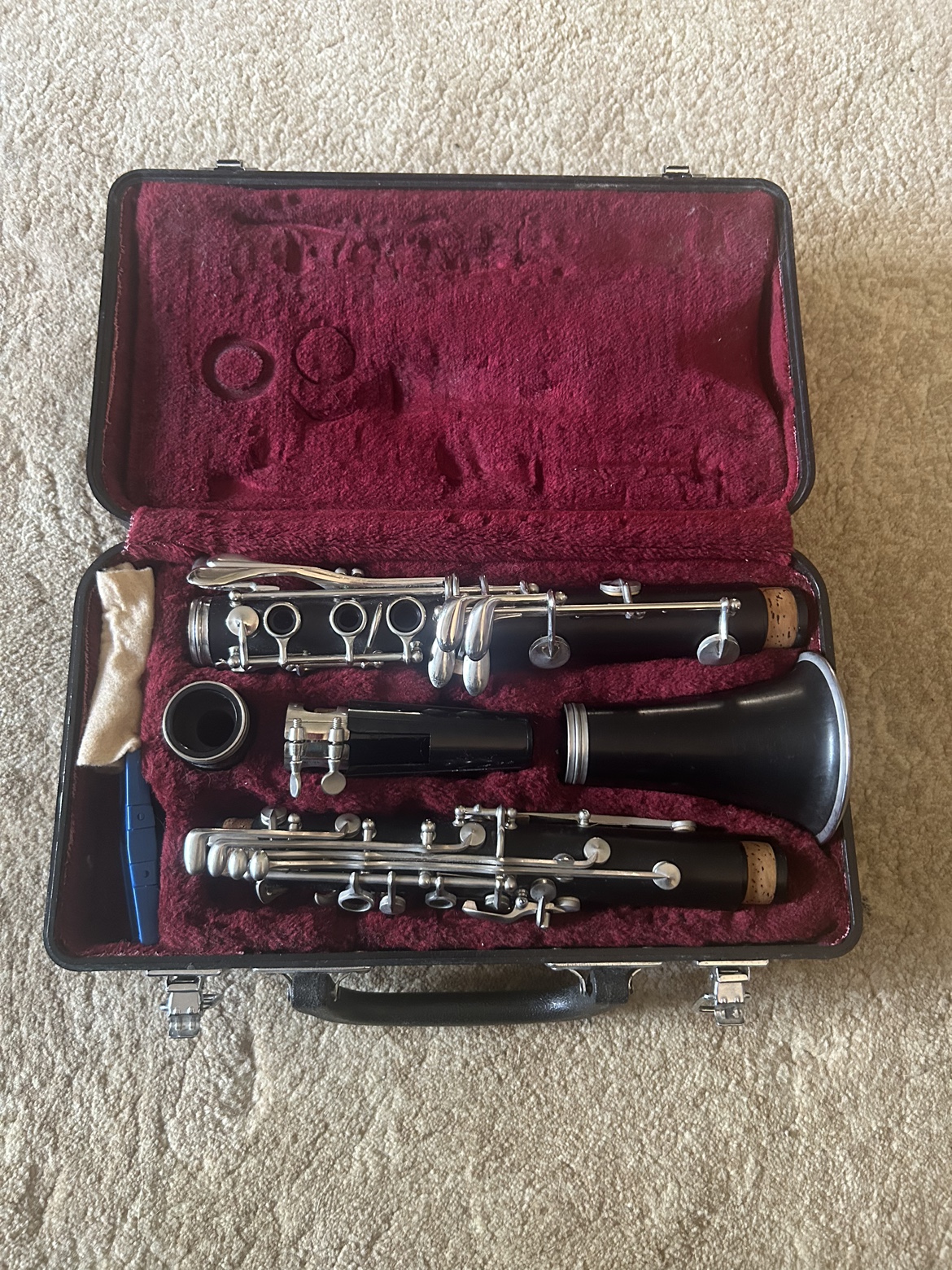 Used ( once)Clarinet with Case