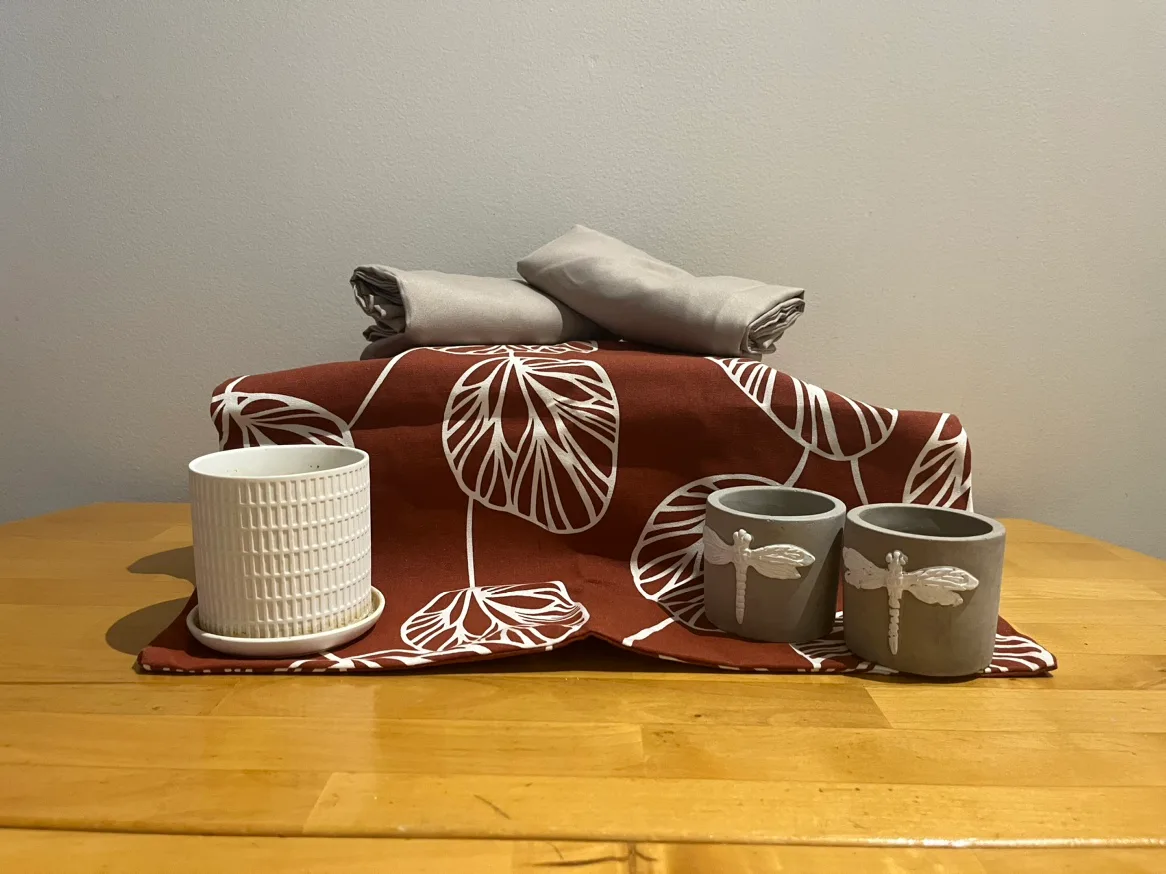 Bundle:  Pillowcases and 3 small Planters thumbnail