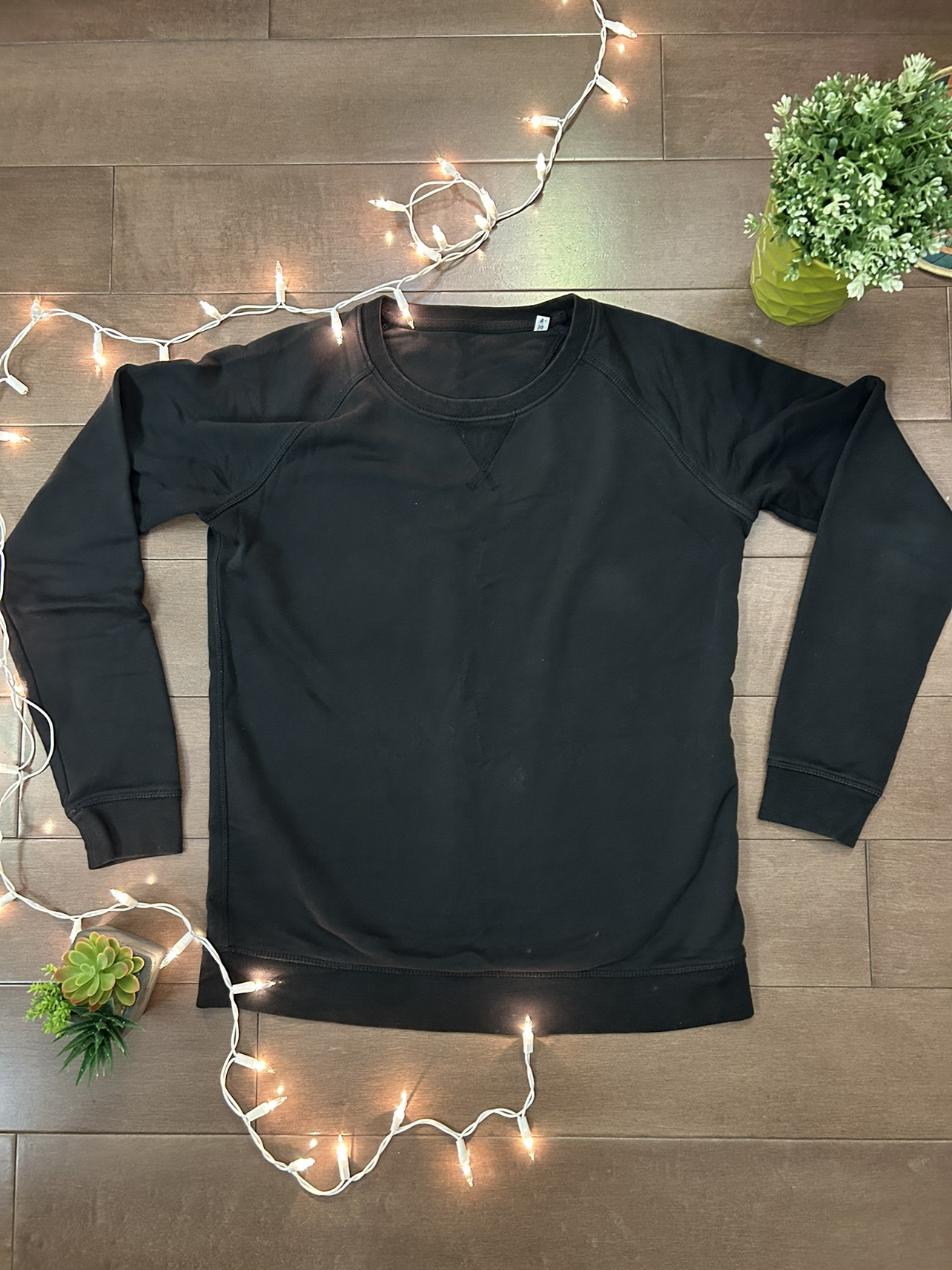 Black Long Sleeve Sweatshirt