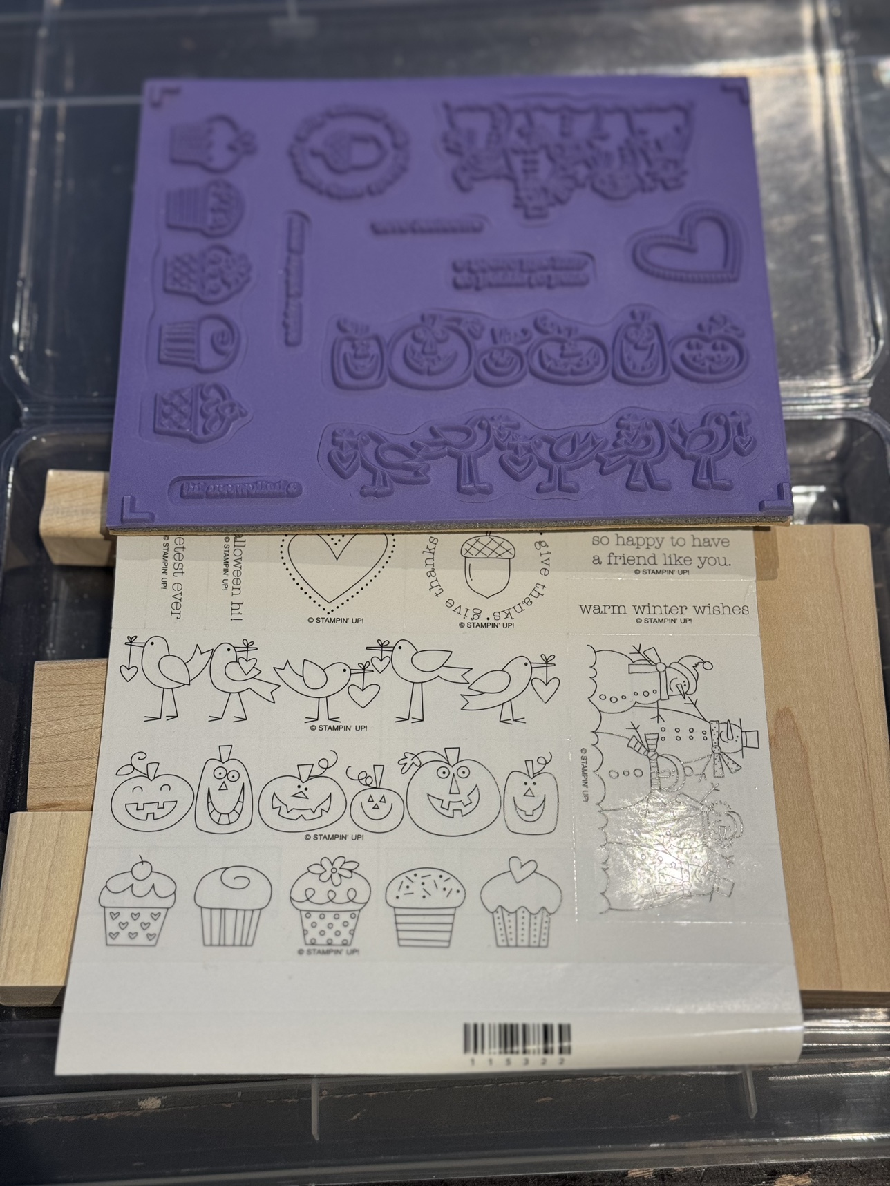 New Stampin’ Up “The More Merrier” Stamp Set