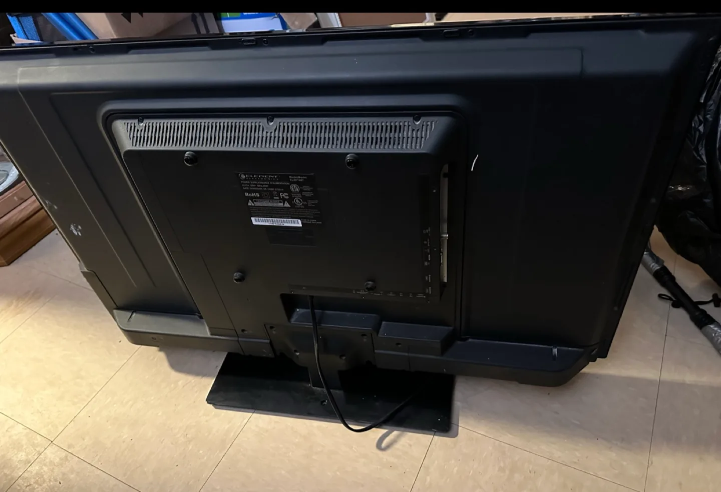 Element 40 inch LED TV image indicator(3)