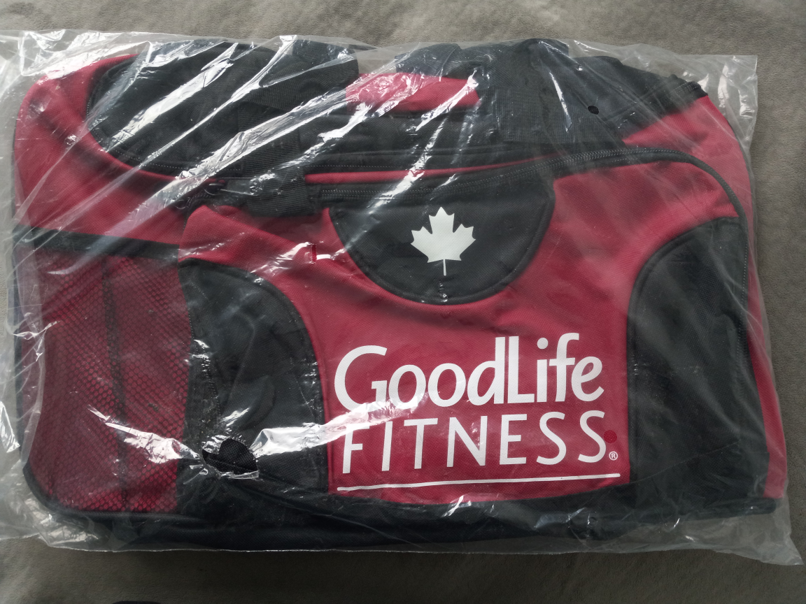GoodLife Fitness Gym Bag NEW