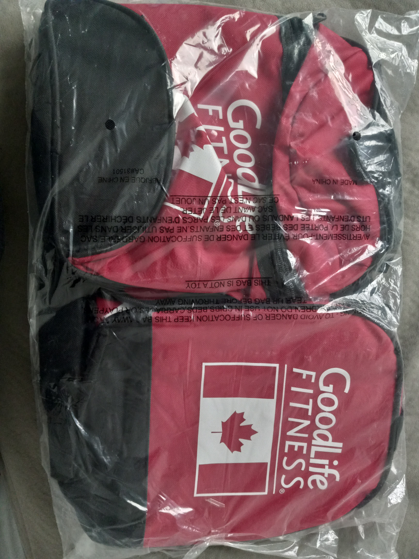 GoodLife Fitness Gym Bag NEW - photo 2
