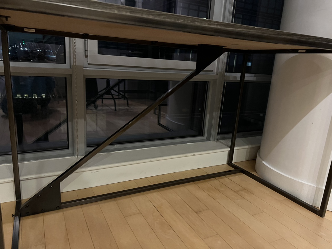 Industrial Style Console Table