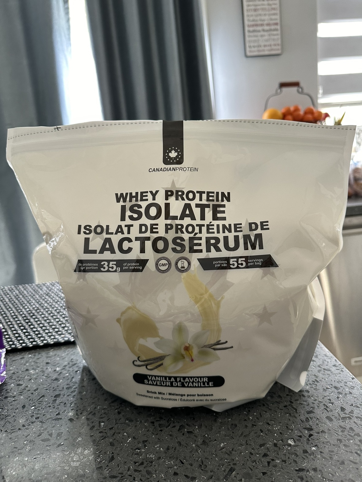 Canadian Protein whey Isolate bought for $110 4 scoops used