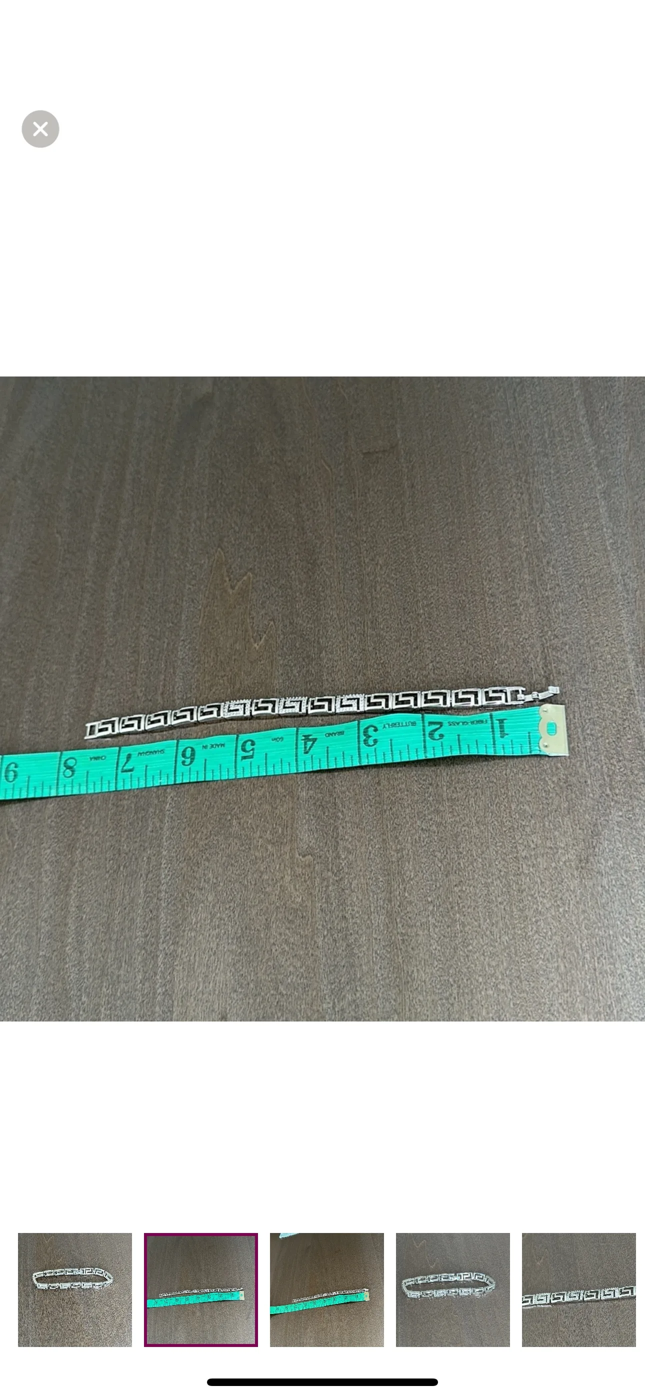 Silver Greek Key Bracelet image indicator(7)