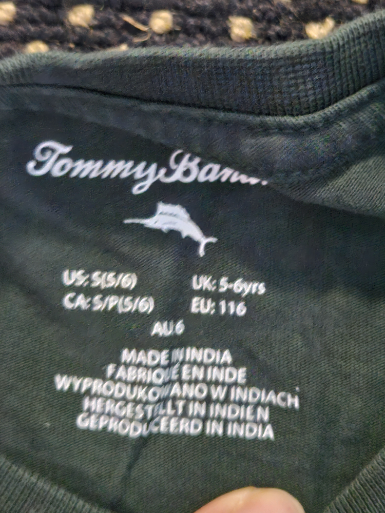Tommy Bahama Boys Long Sleeve Shirt Size 5/6 - photo 2