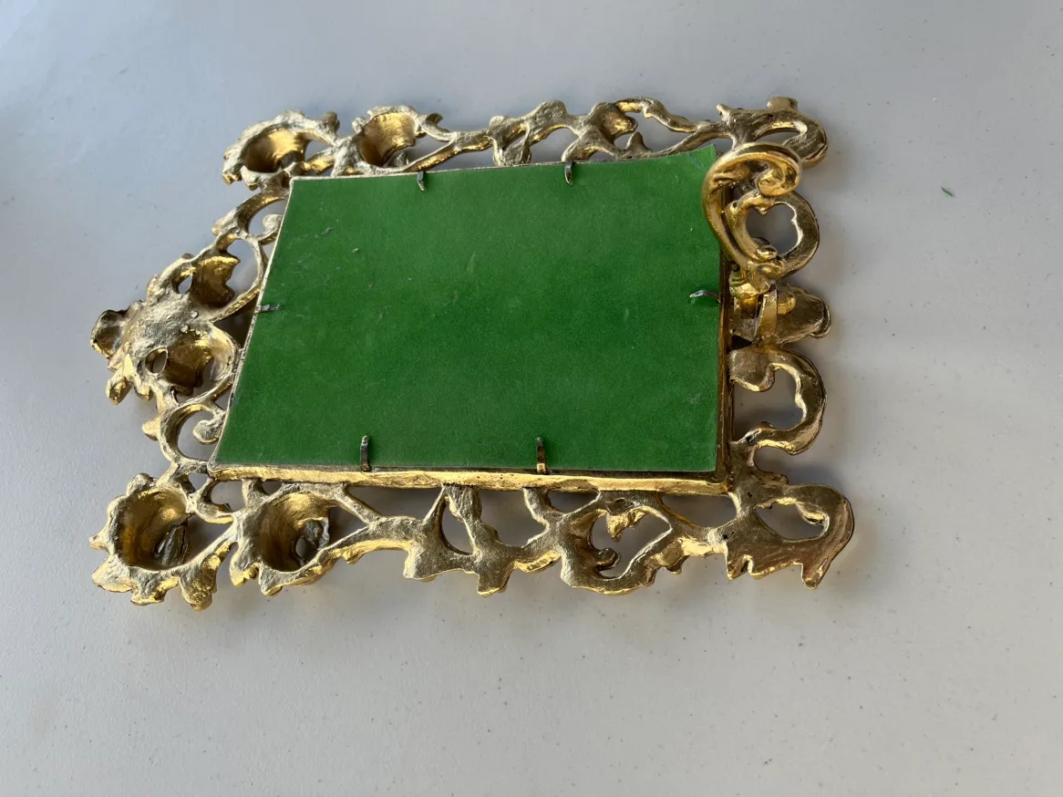 Gold Ornate Mirror image indicator(3)