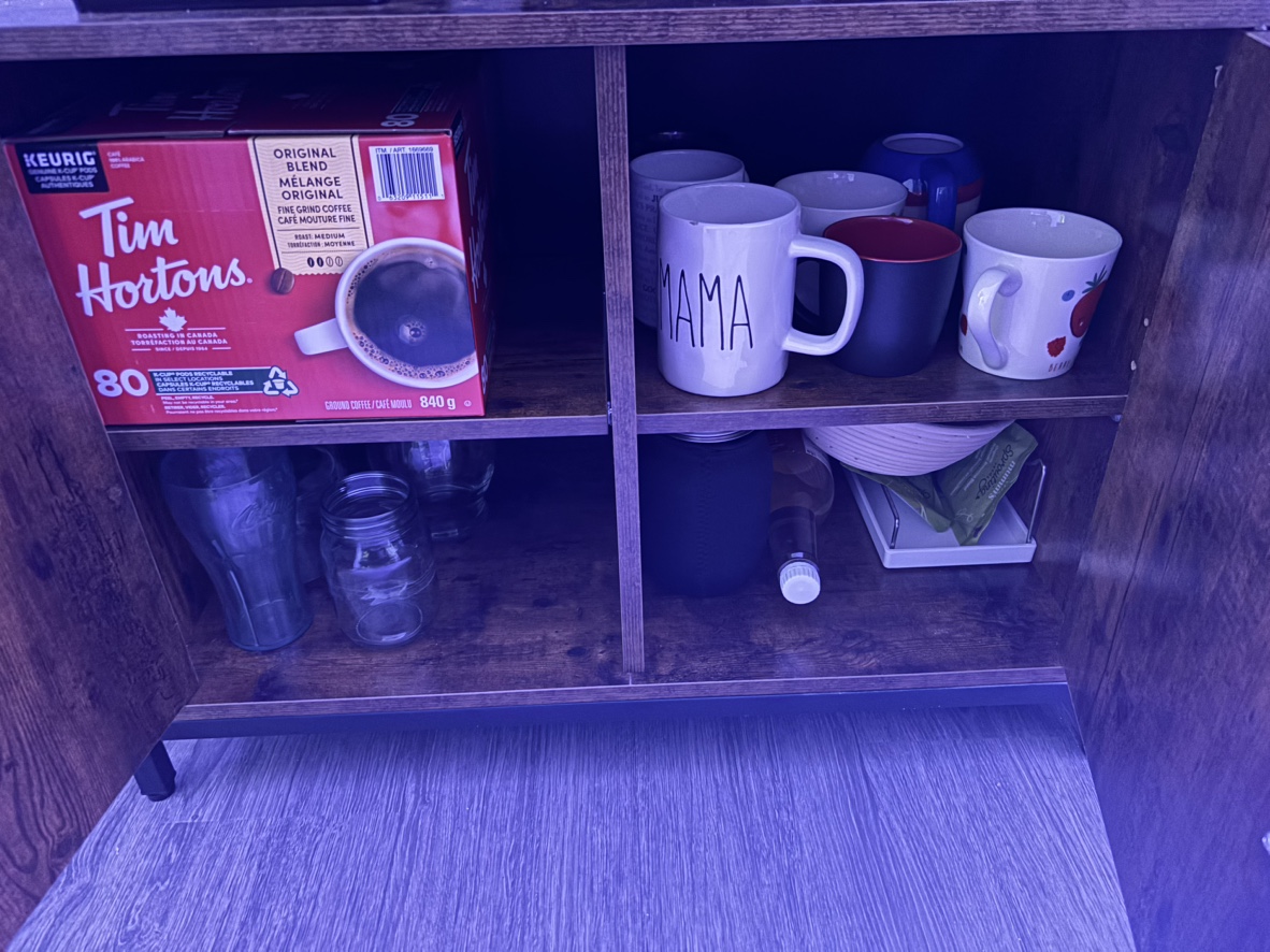 2 Rustic Brown storage cabinets - photo 2