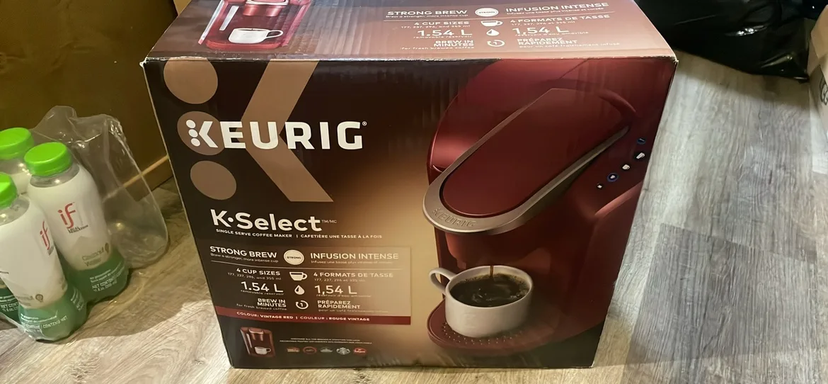 Keurig K-Select Single Serve Coffee Maker - Vintage Red thumbnail