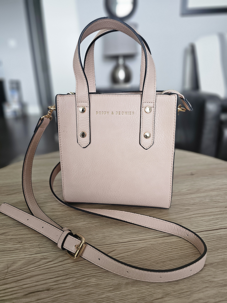 Poppy and Peonies Crossbody Purse