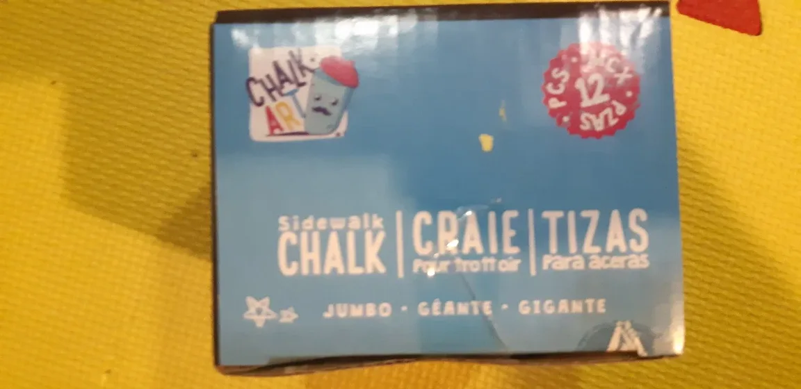 Jumbo Sidewalk Chalk - Sealed brand new! image indicator(2)