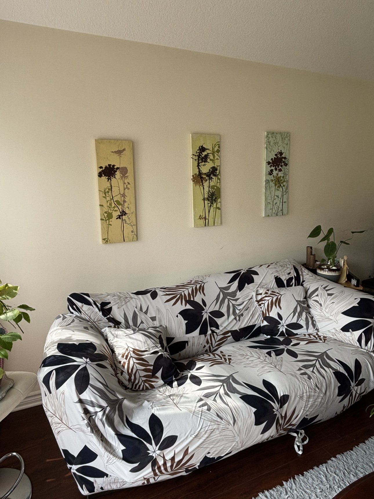 FREE Sofa with Floral Couch Cover