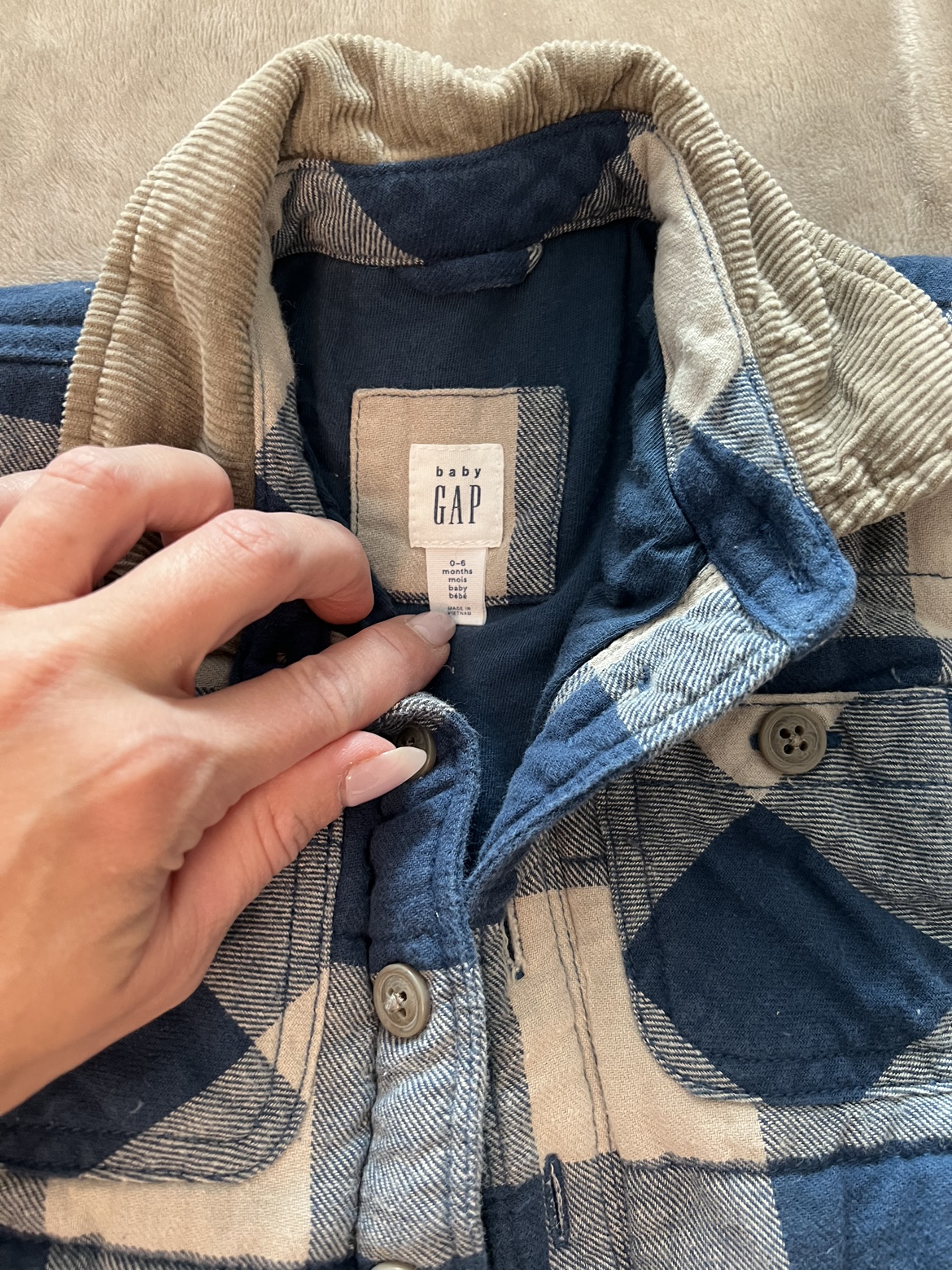 Baby Gap Flannel Jacket - photo 2