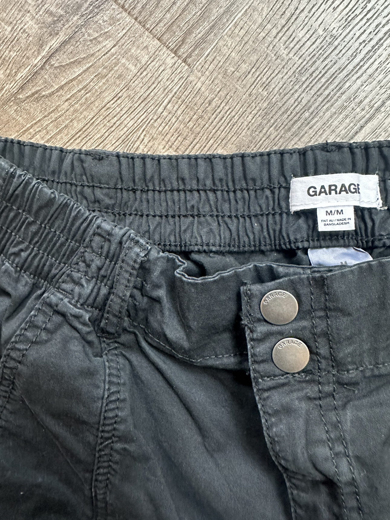Garage Black Cargo Pants - photo 2