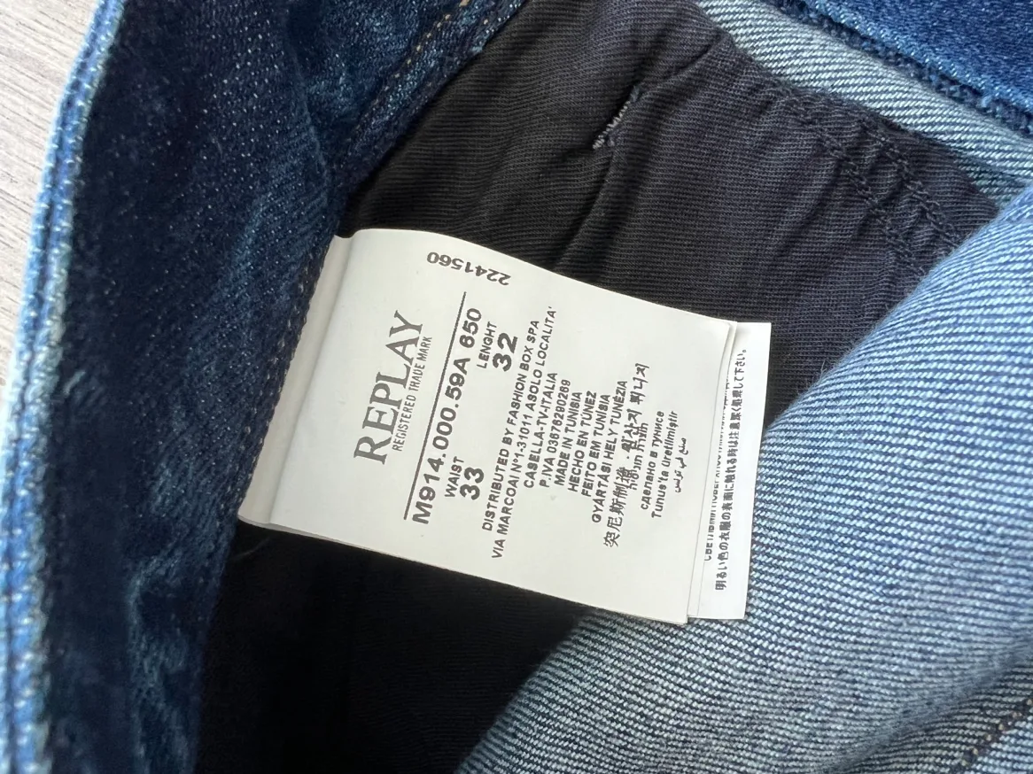 Replay Anbass Jeans 33/32 image indicator(10)
