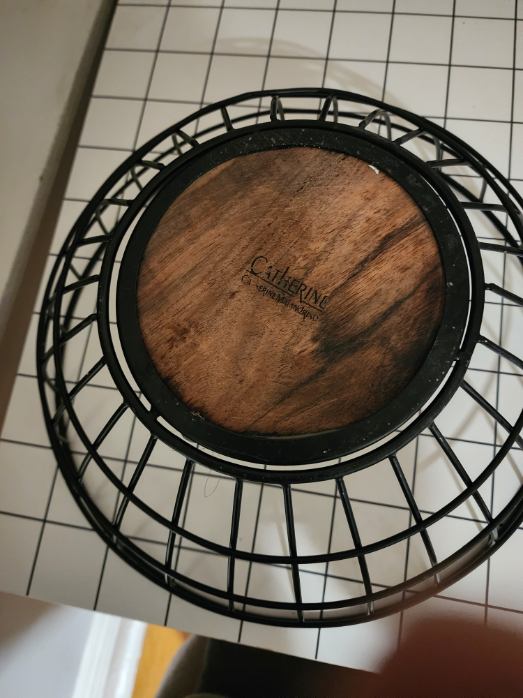 Catherine Home Design Black Wire  Basket - photo 2