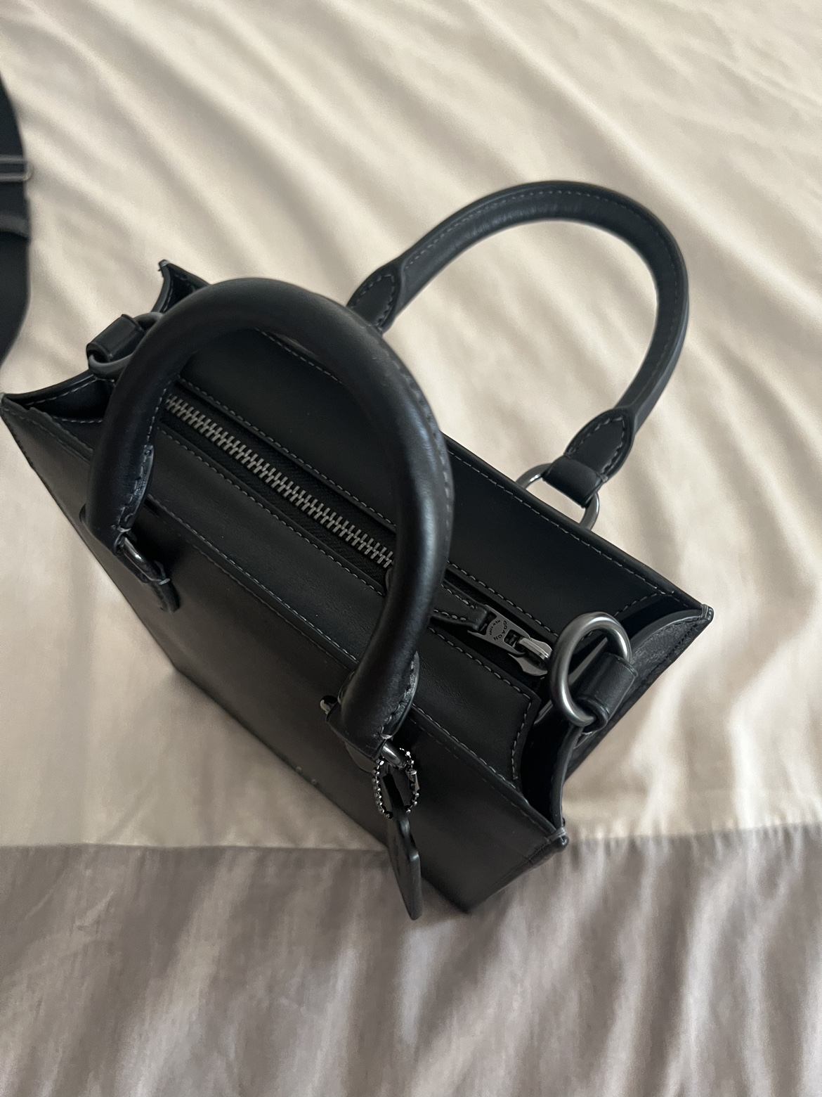 Coach Leather Tote Crossbody/Shoulder Bag - photo 2