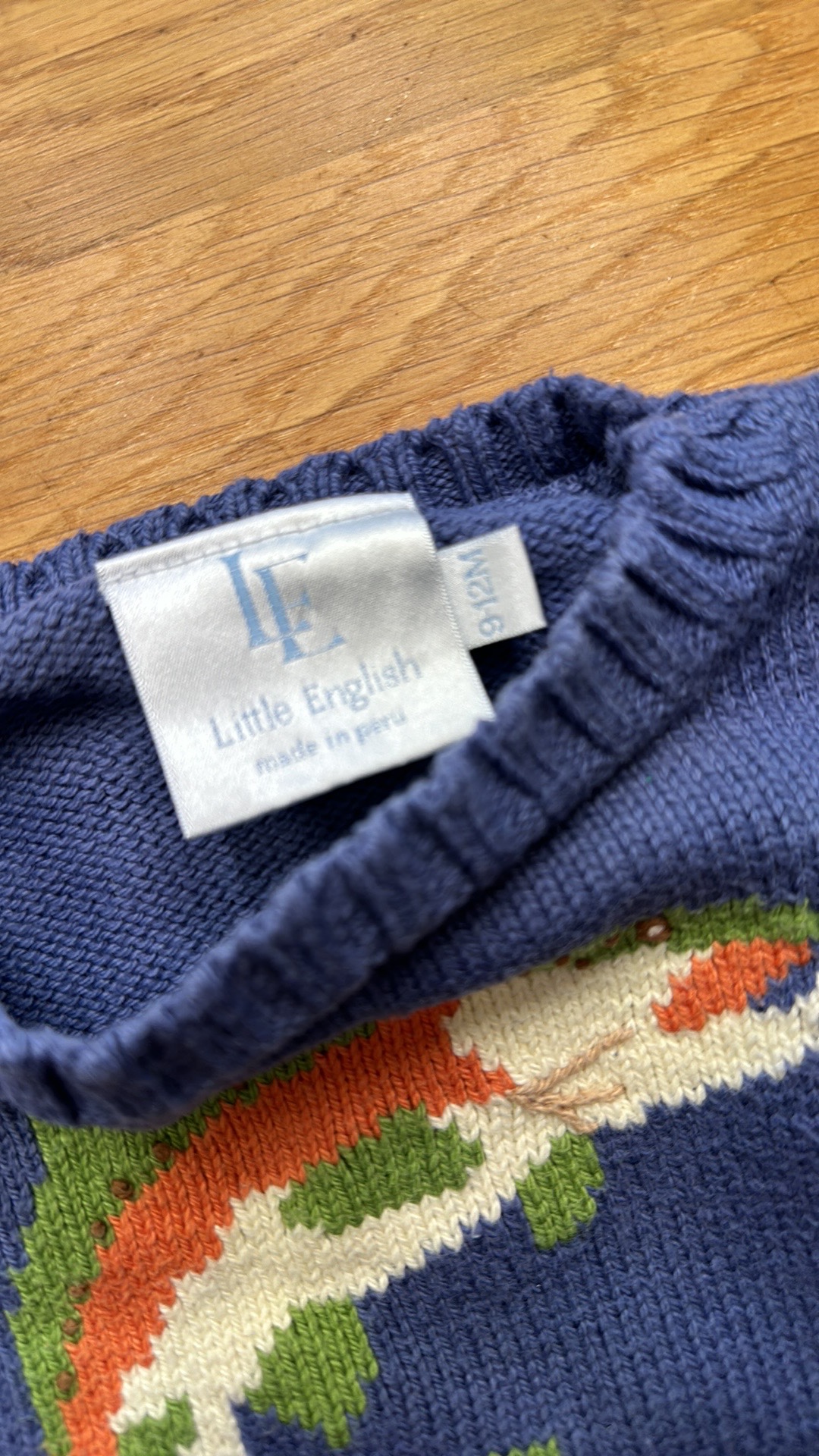 Little English Baby Sweater - photo 5