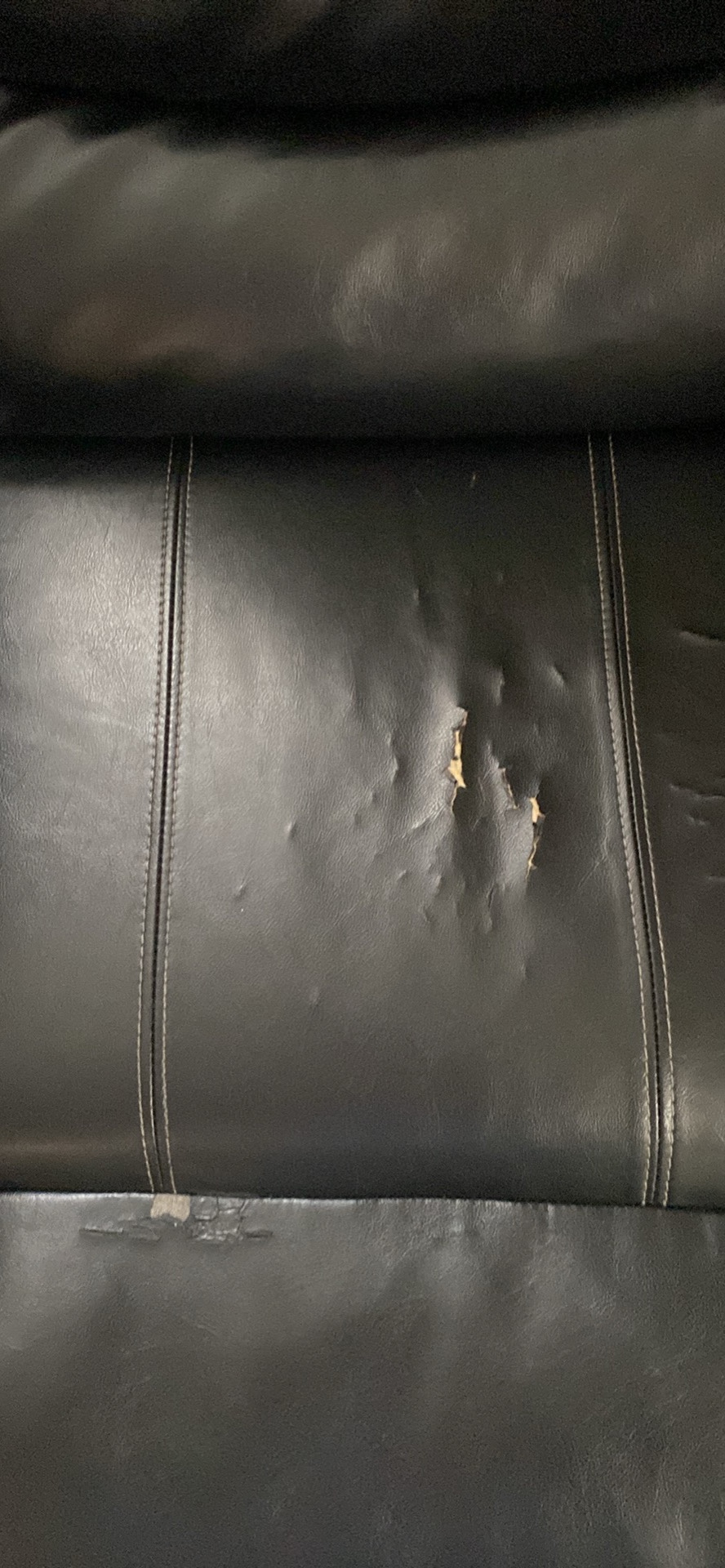 Black Recliner Loveseat - photo 3
