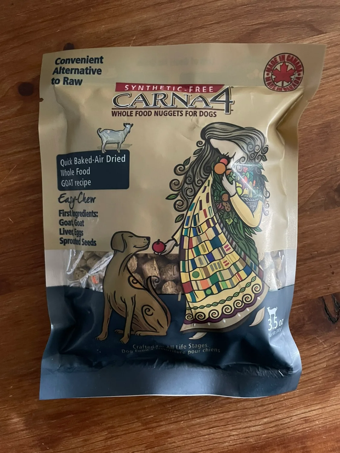 Carna4 Goat Recipe Dog Food thumbnail