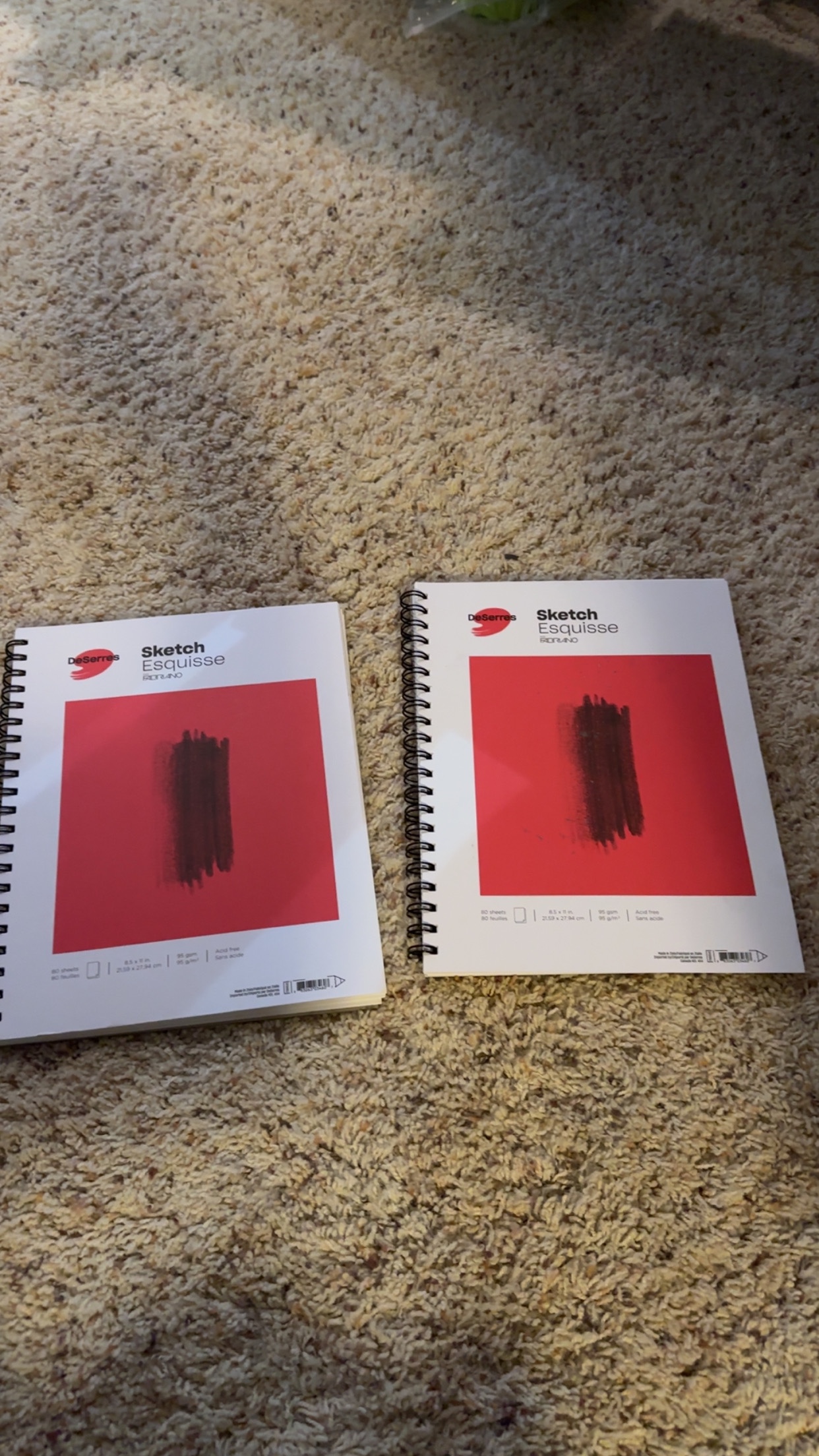 Two brand New Sketchbooks