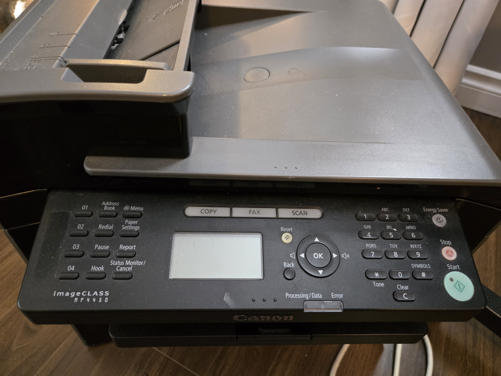 Canon ImageCLASS MF4450 All-In-One Printer - photo 3