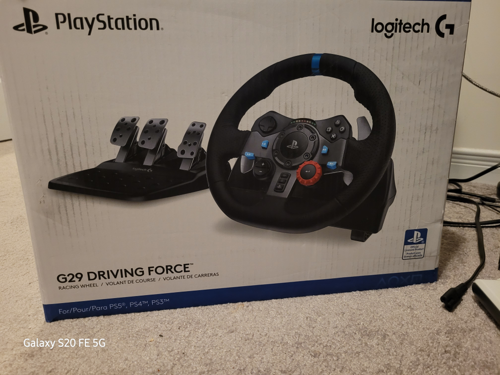 Logitech G29 Driving Force Racing Wheel