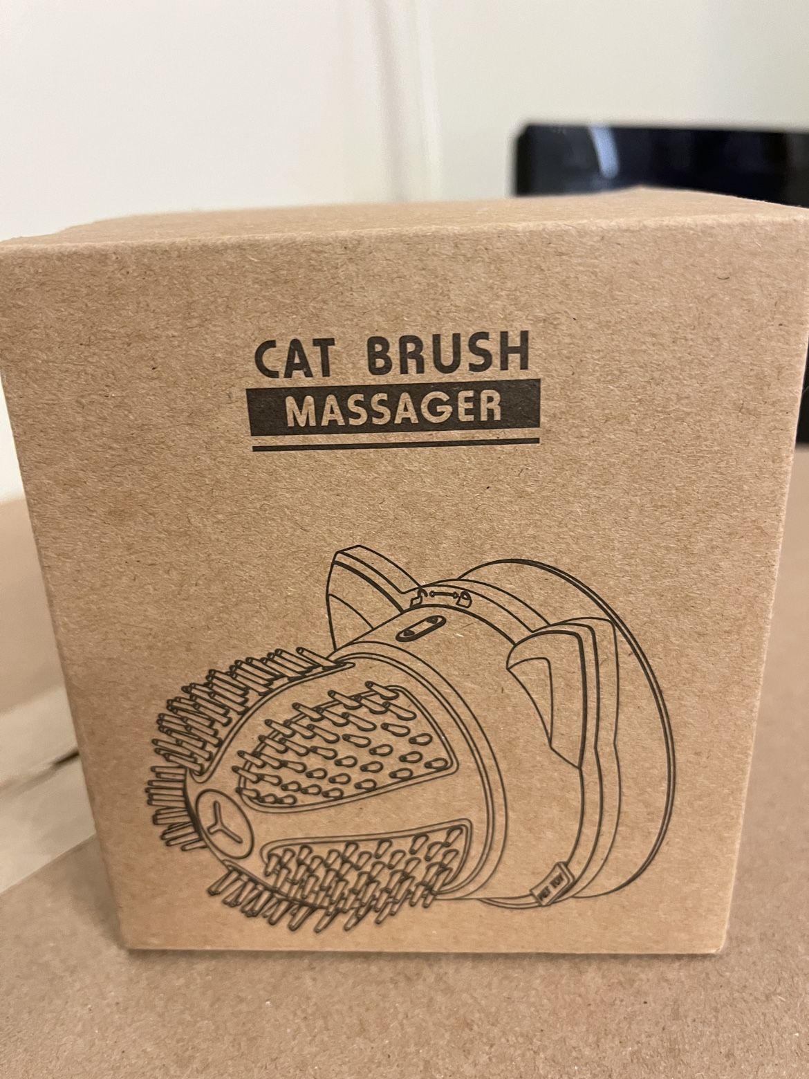 Electric Cat Brush Massager