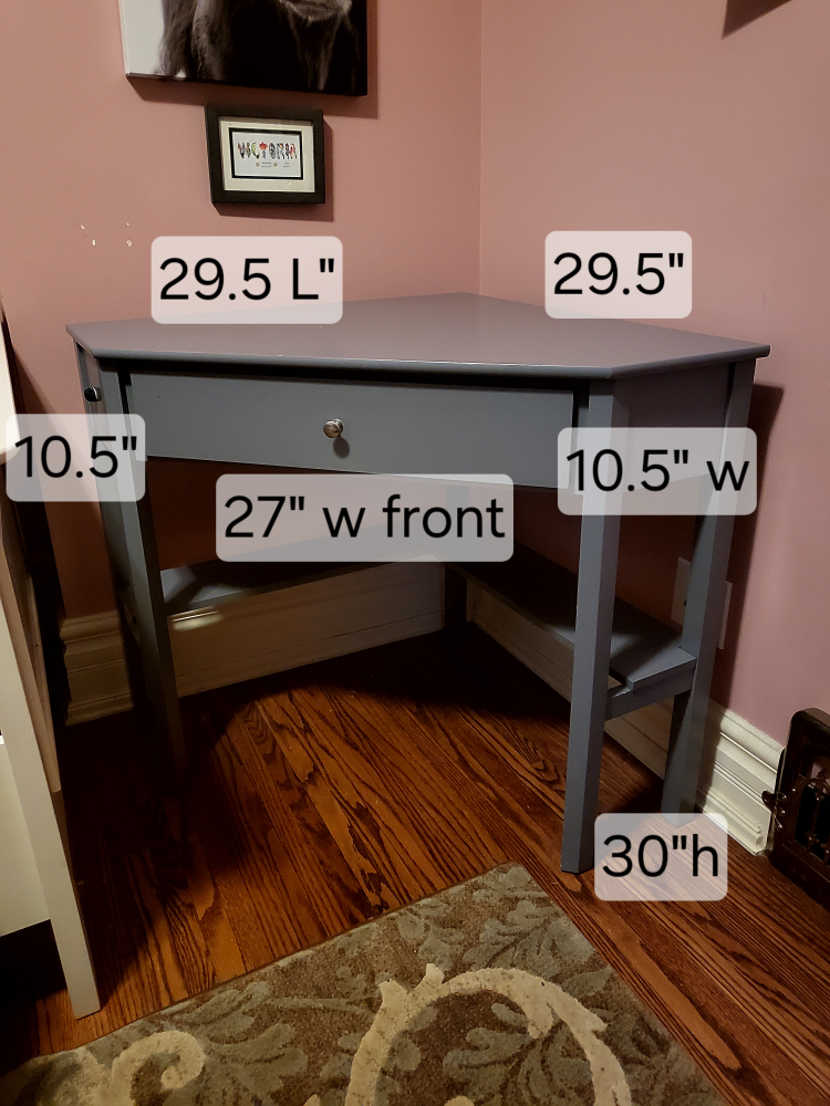Corner Desk with Drawer,wayfair - photo 2