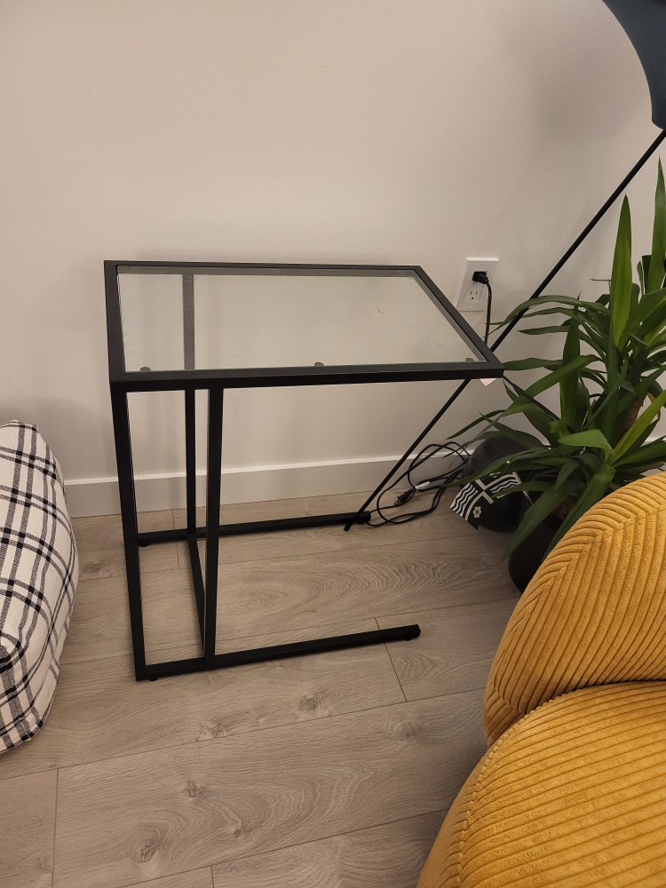 Ikea Glass Top Side Table