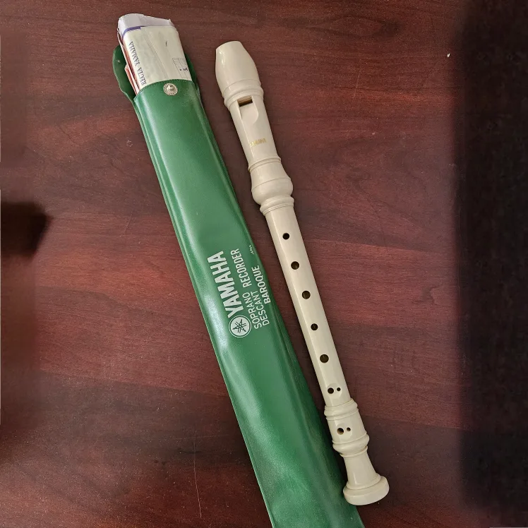 Yamaha Soprano Recorder Ivory Color thumbnail