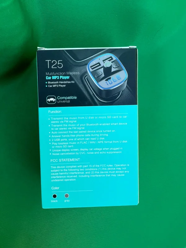 Bluetooth FM Transmitter for Car thumbnail