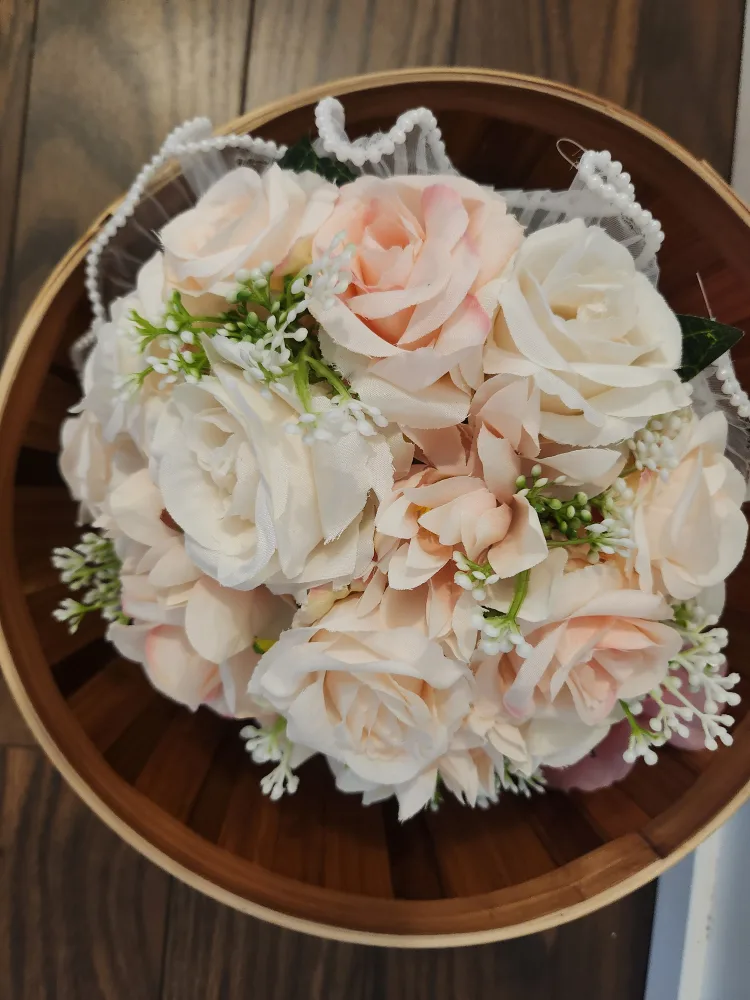 Two Artificial Bouquet and Four Vcorsages image indicator(4)