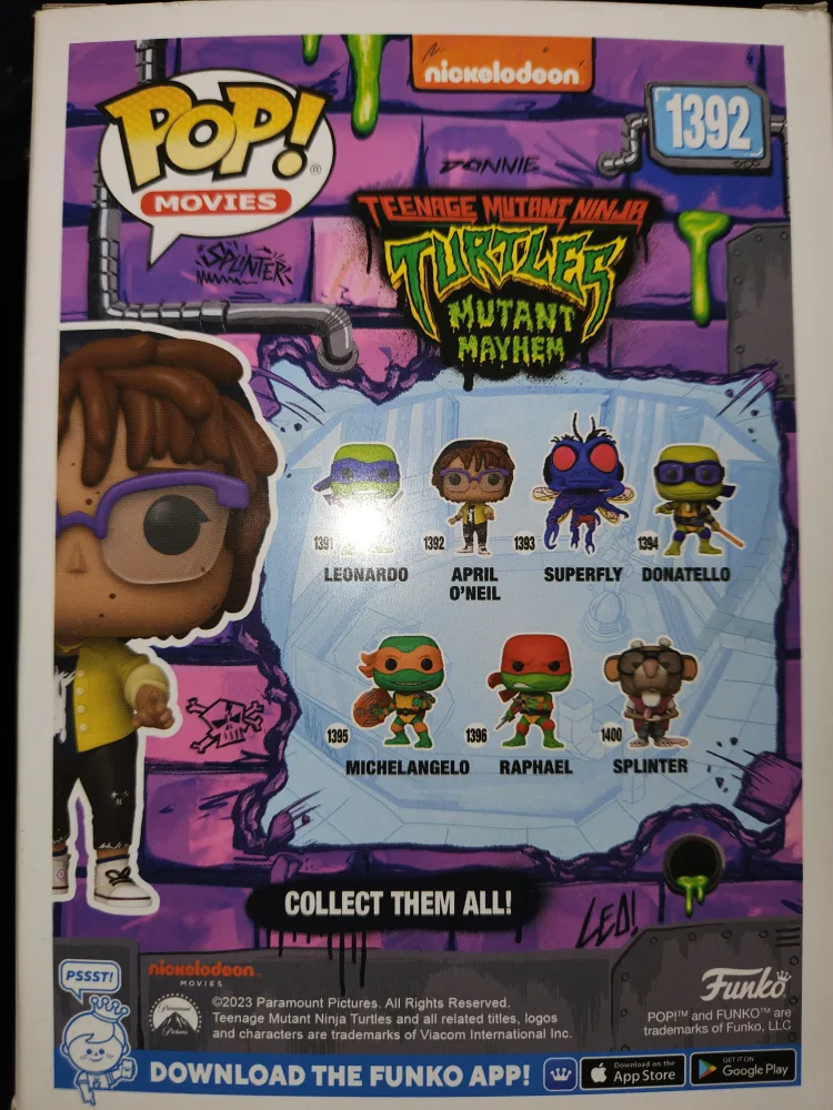 TMNT: Mutant Mayhem - April O'Neil FUNKO POP image indicator(2)