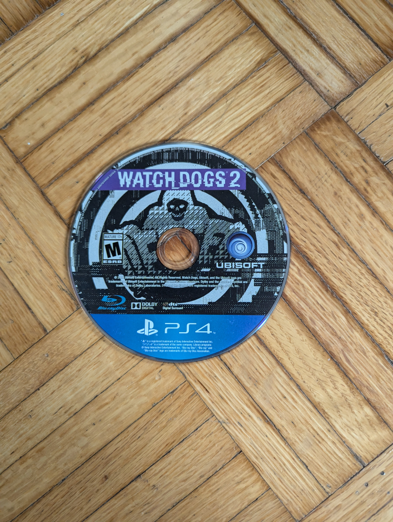 Watch Dogs 2 PS4 Disc