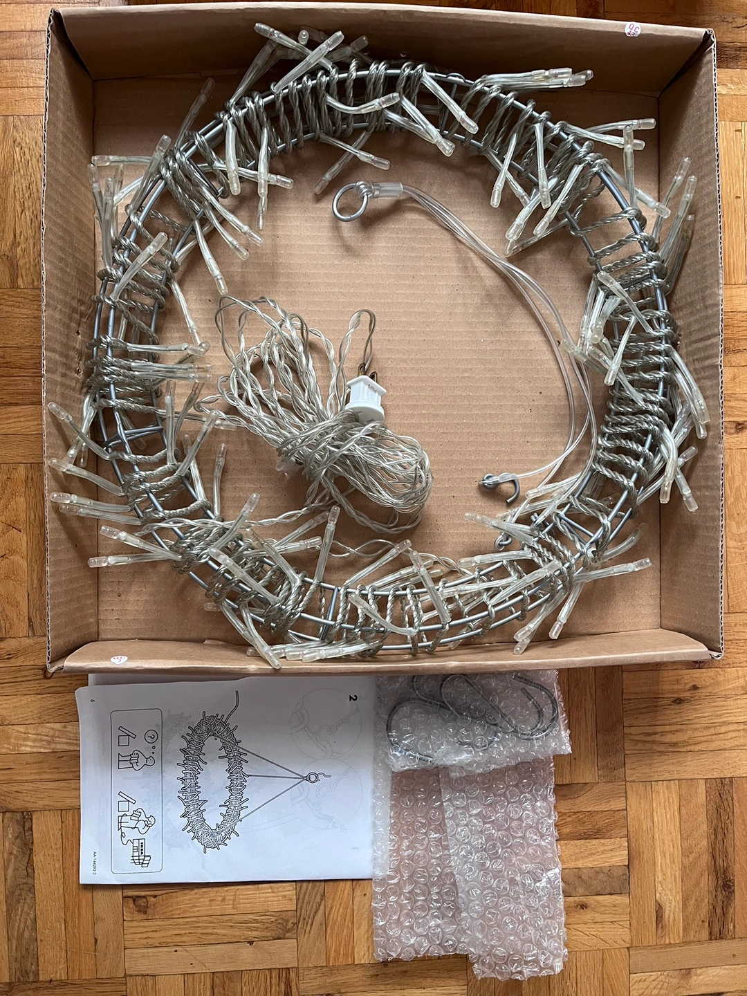 IKEA Glansa LED Light Wreath