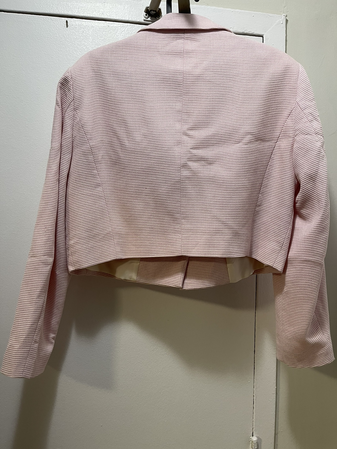 Zara Pink Cropped Blazer Jacket - photo 2