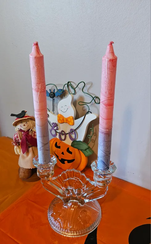 Vintage Double Tapered Candlestick Holders 🕯 image indicator(6)